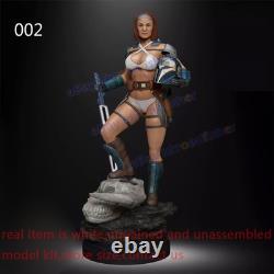 Kryze Sci-Fi Lady 1/8 1/4 1/3 1/2 Model Kit Unpainted Unassembled 3D Print 3 Ver