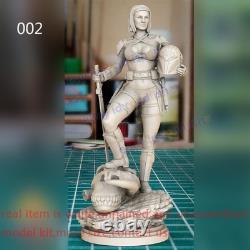Kryze Sci-Fi Lady 1/8 1/4 1/3 1/2 Model Kit Unpainted Unassembled 3D Print 3 Ver