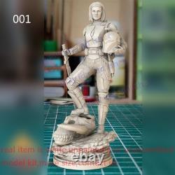 Kryze Sci-Fi Lady 1/8 1/4 1/3 1/2 Model Kit Unpainted Unassembled 3D Print 3 Ver