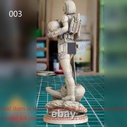 Kryze Sci-Fi Lady 1/8 1/4 1/3 1/2 Model Kit Unpainted Unassembled 3D Print 3 Ver