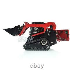 LESU Model 1/14 Metal RC Hydraulic Aoue-LT5 Tracked Skid-Steer Loader With Lights