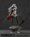 Lady Death Unassembled Unpainted 3D Printing Resin Model Kits Garage Kits