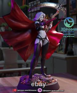 Lady Death Unassembled Unpainted 3D Printing Resin Model Kits Garage Kits