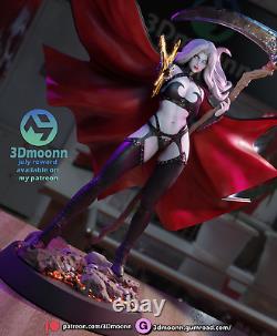 Lady Death Unassembled Unpainted 3D Printing Resin Model Kits Garage Kits