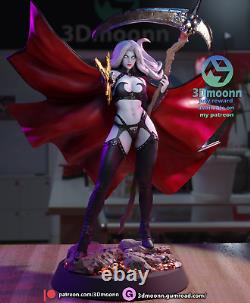 Lady Death Unassembled Unpainted 3D Printing Resin Model Kits Garage Kits