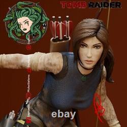 Lara Croft Unassembled Unpainted 3D Printing Resin Model Kits Garage Kits