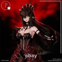 Layna Lazar 3D Printing Unassembled Unpainted Resin Model Kits Garage Kits