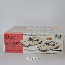 Lindberg 1963 Mustang II Original Ford Concept Car 1995 Sealed Model kit 72169