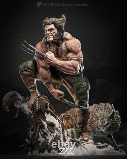 Logan Wolverine 3d Printed Model Unassembled Unpainted 1/10-1/4