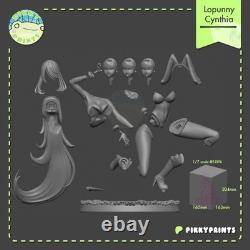 Lopunny Cynthia 3D Printing Unassembled Unpainted Resin Garage Kits Model Kits