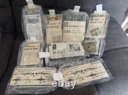 Lot Of 9 Model Kits Airplanes Cant Z 1007 bis Alcione Bideriva 172 Scale Look