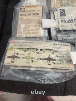 Lot Of 9 Model Kits Airplanes Cant Z 1007 bis Alcione Bideriva 172 Scale Look