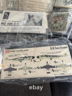 Lot Of 9 Model Kits Airplanes Cant Z 1007 bis Alcione Bideriva 172 Scale Look