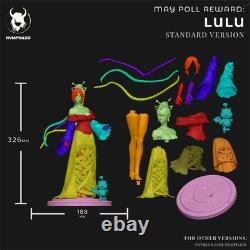 Lulu 3D Printing Unassembled Unpainted Model Kits Garage Kits
