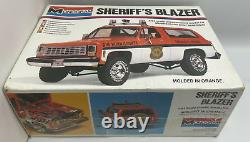 MONOGRAM Sheriff's Blazer Chevrolet K-5 4x4 124 Model Kit # 2249 NEW & SEALED