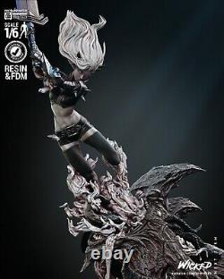 Magik, The Demon Dragon Slayer (350mm) /3D Printed/Unpainted/Unassembled/Wicked