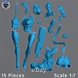 Malevola 3D Printing Unassembled Unpainted Resin Model Kits Garage Kits