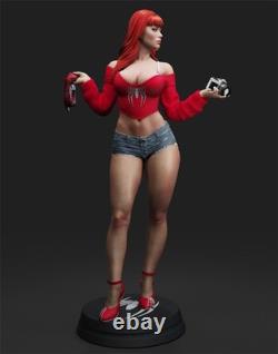 Mary Jane 3D Printing Unassembled Unpainted Resin Model Kits Garage Kits