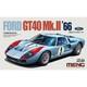 Meng #RS-002 1/12 Ford GT40 Mk. II 66