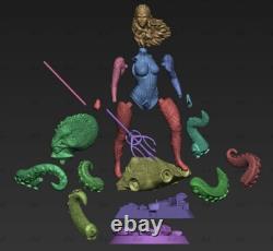 Mera Unpainted Resin Model Kits Unassembled 3D Printed 1/8 26CM