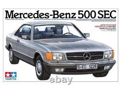 Mercedes-Benz 500 SEC 1/24 Plastic Model Kit Unassembled, Tamiya Sports Car