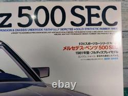 Mercedes-Benz 500 SEC 1/24 Plastic Model Kit Unassembled, Tamiya Sports Car