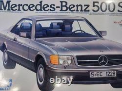 Mercedes-Benz 500 SEC 1/24 Plastic Model Kit Unassembled, Tamiya Sports Car
