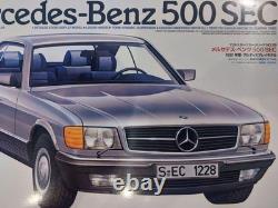 Mercedes-Benz 500 SEC 1/24 Plastic Model Kit Unassembled, Tamiya Sports Car