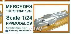 Mercedes T80 Land speed record FPPM 1/24th scale unassembled model kit