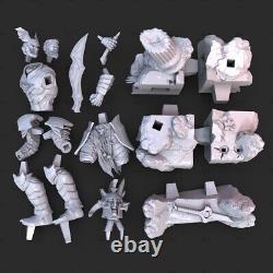 Merciless Unassembled Unpainted 3D Printing Resin Model Kits Garage Kits