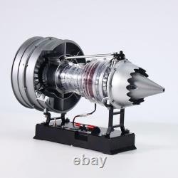 Metal TECHING DIY Electric Aircraft Turbofan Engine Kits Unassembled Art Model