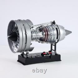 Metal TECHING DIY Electric Aircraft Turbofan Engine Kits Unassembled Art Model