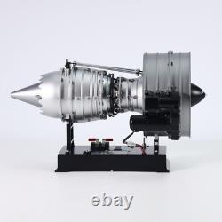 Metal TECHING DIY Electric Aircraft Turbofan Engine Kits Unassembled Art Model