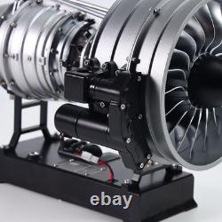 Metal TECHING DIY Electric Aircraft Turbofan Engine Kits Unassembled Art Model