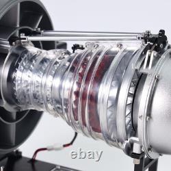 Metal TECHING DIY Electric Aircraft Turbofan Engine Kits Unassembled Art Model Metal TECHING DIY Electric Aircraft Turbofan Engine Kits Unassembled Art Model