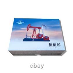 Metal TECHING Electric Oil Pumping Unit High Simulation DIY Assembly Model Kit