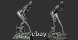 Michelle Pfeiffer Catwoman Unpainted Unassembled 3D printed Resin Model Kit GK2