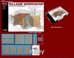 Miniart 35521 1/35 Village Workshop Building Plastic Model Diorama Kit