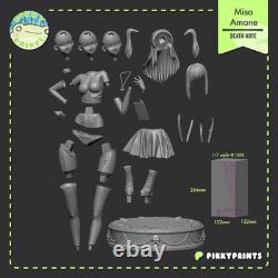 Misa Amane 3D Printing Unassembled Unpainted Resin Model Kits Garage Kits
