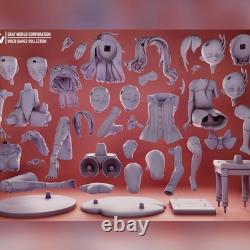 Mita 3D Printing Unassembled Unpainted Resin Model Kits Garage Kits