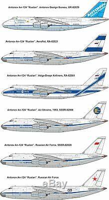 ModelSvit 7201 1/72 Airplane AN-124 Ruslan model kit