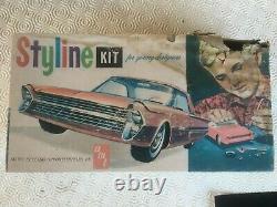 Model kit LOT 1961 FORD Galaxie AMT S121 vintage