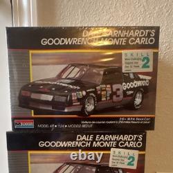 Monogram 124 NASCAR Sealed Car Kit Lot Earnhardt/Petty Monte Carlo L2