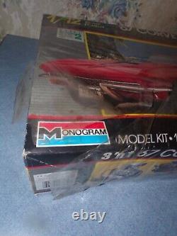 Monogram 3' n 1'67 Chevrolet Corvette 427 Coupe Kit# 2801 112 Scale