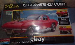 Monogram 3' n 1'67 Chevrolet Corvette 427 Coupe Kit# 2801 112 Scale
