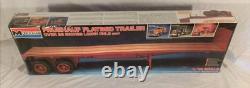 Monogram Fruehauf Flatbed Trailer 116 Unassembled Plastic Model Kit Red 2503