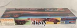 Monogram Fruehauf Flatbed Trailer 116 Unassembled Plastic Model Kit Red 2503