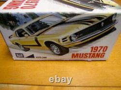 Mpc 1970 Ford Mustang Original Unbuilt Model Car Kit #1370-200 Inside Bag Sealed