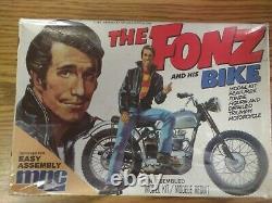 Mpc The Fonz and his Bike model kit Unassembled