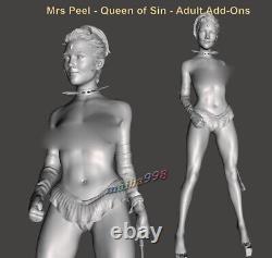 Mrs Peel Queen of Sin 3D Printing GK Figure Model Kits Unpainted Unassembled GK